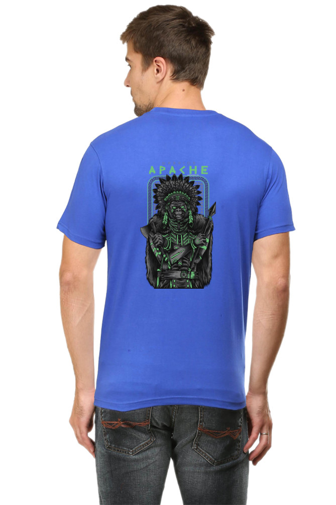 Xavi's Apache Ape Environment Warrior Back Print Streetwear Unisex Tshirt - Xavi's World