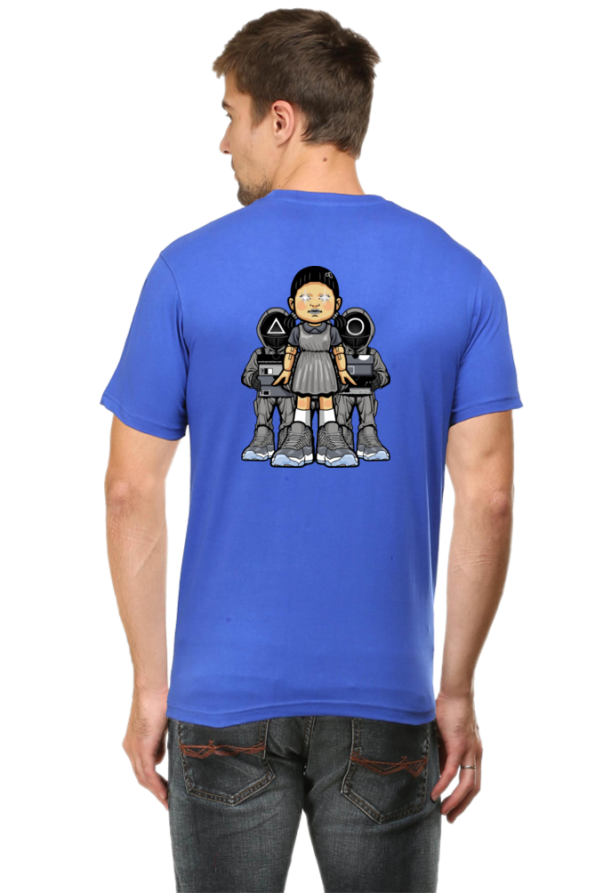 Squid-ing Game Streetwear Art Back Print Unisex Tshirt - Xavi's World