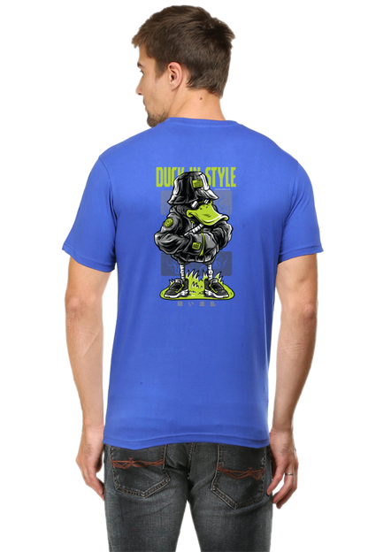 Xavi's Duck in Style Back Print Streetwear Unisex Tshirt - Xavi's World