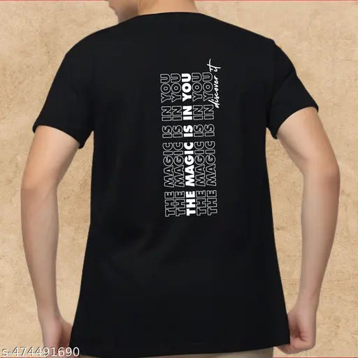Basic Quality The Magic Is In You Typography Motivation Unisex T-shirt