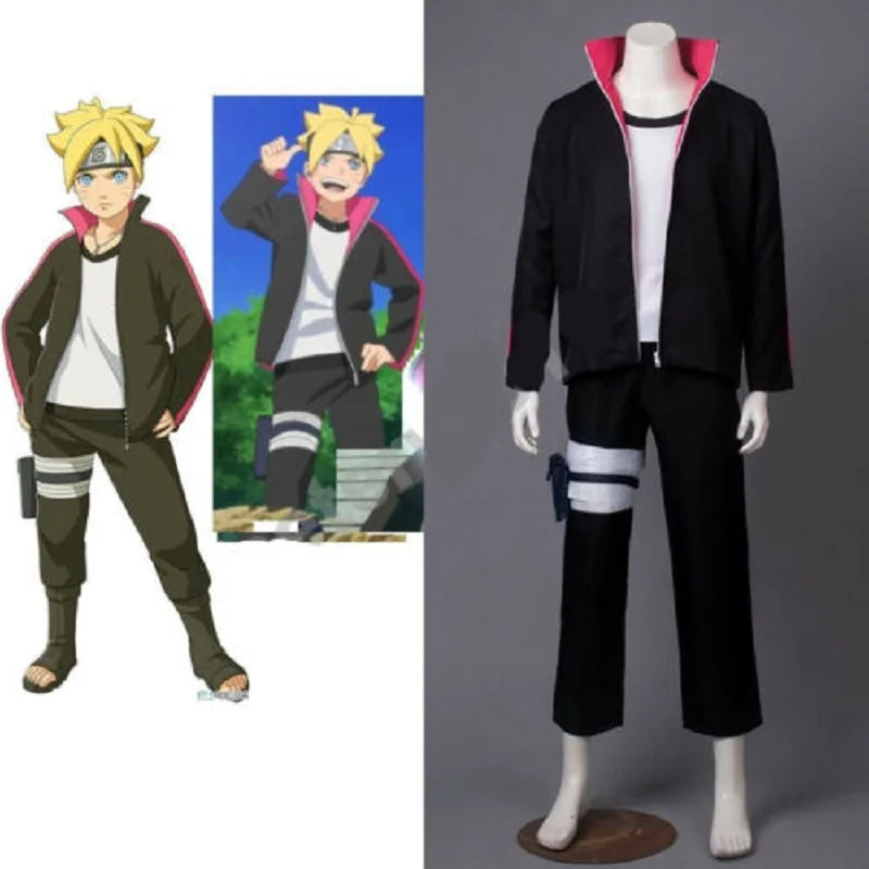 Anime Borut Uzumak Cosplay Costume