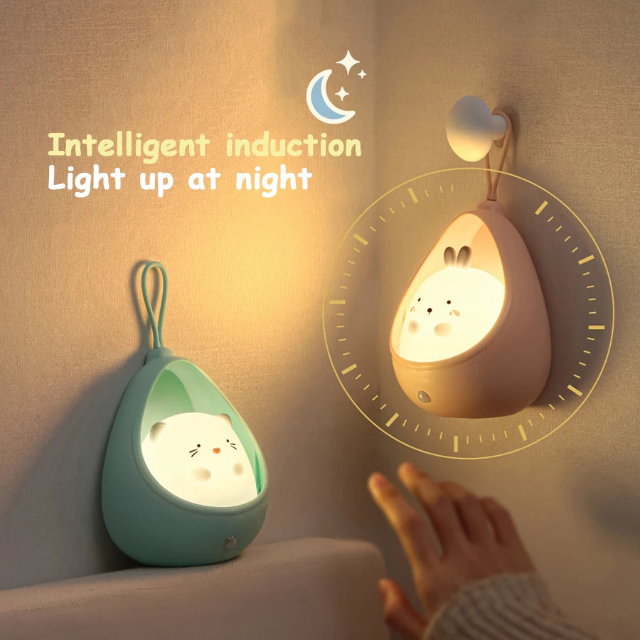 Xavi's Cute Animal Night Light with Sensor Control