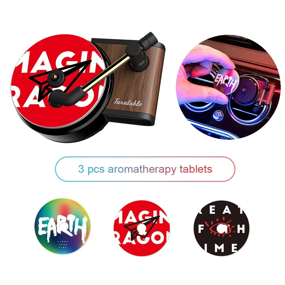 Xavi's Vinyl Spin Phonograph Turntable Car Air Freshener