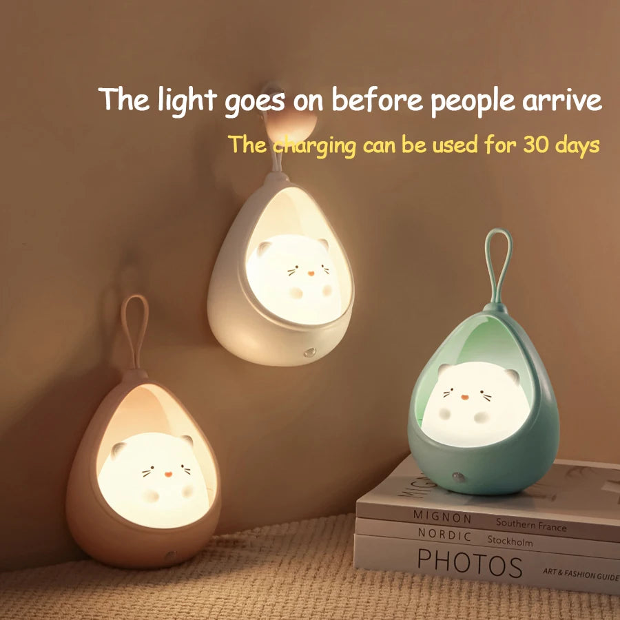 Xavi's Cute Animal Night Light with Sensor Control