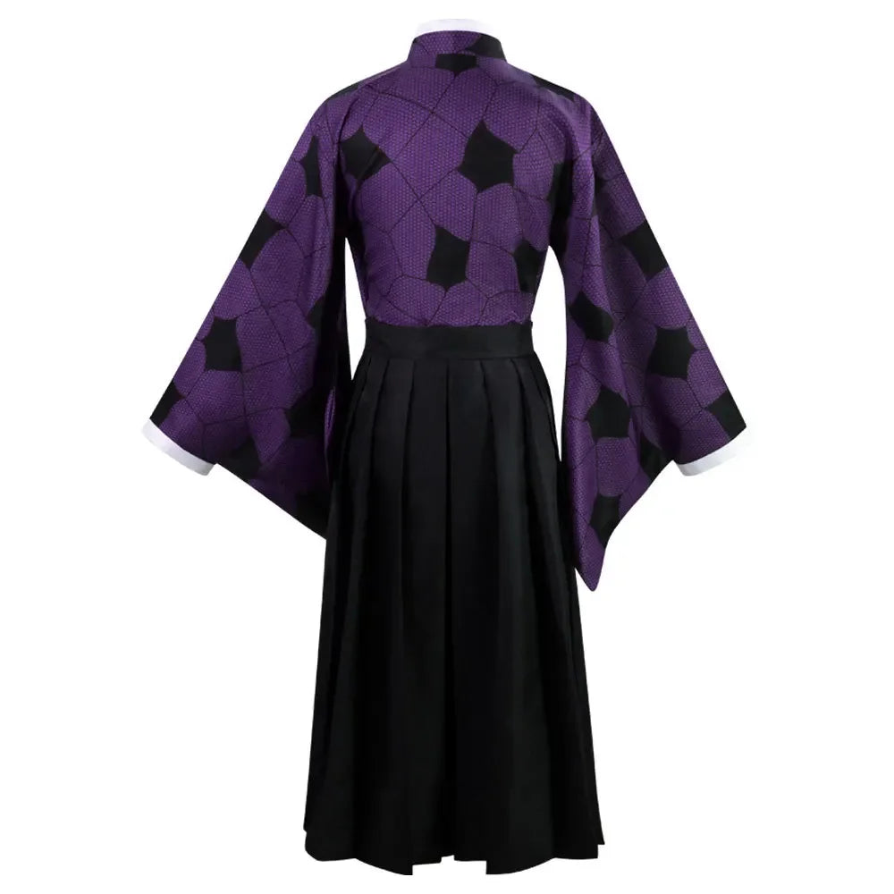 Anime Demon Slay Kokushibo Cosplay Costume