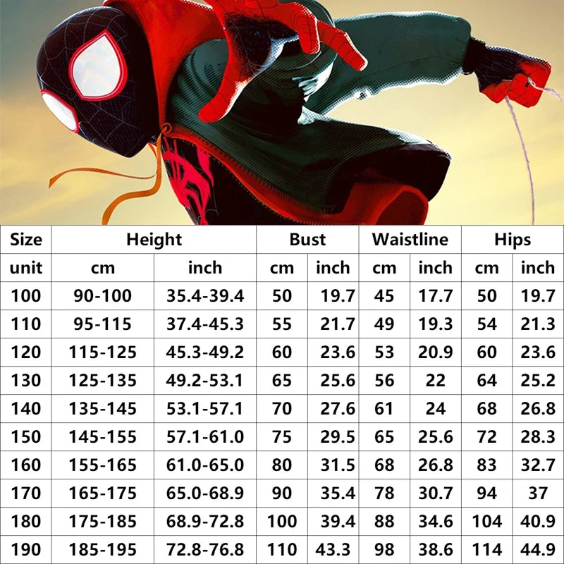 Marvelous Spider Iron Panther Costumes