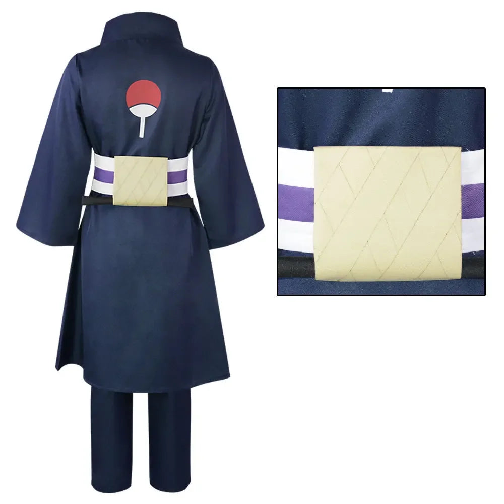 Anime Tobi Uchiha Obit Cosplay Costume with Mask