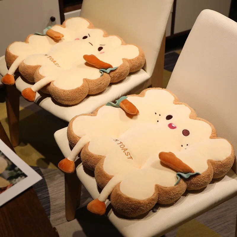 Xavi's Cute Toast Bread Stuffed Cushion