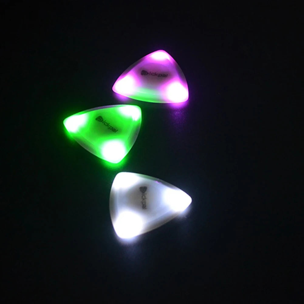 Xavi's 3pcs LED Glowing Guitar Pick Plectrum