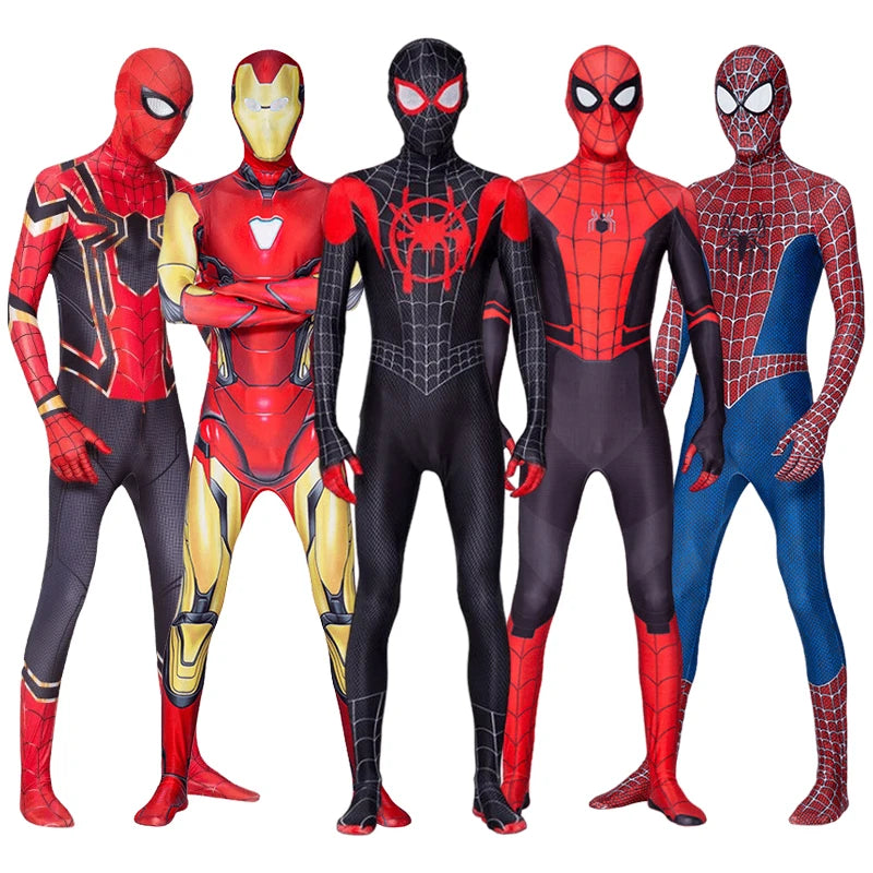 Marvelous Spider Iron Panther Costumes