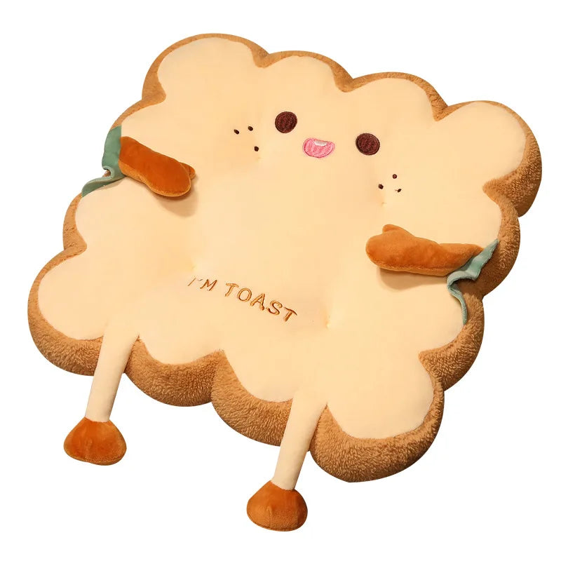 Xavi's Cute Toast Bread Stuffed Cushion