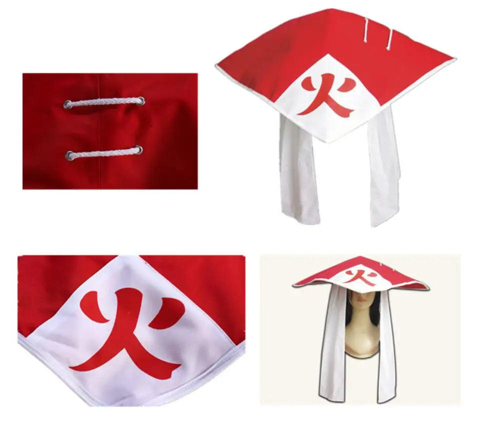 Anime Seventh Hokag Cosplay Full Set Costume and Hokage Hats