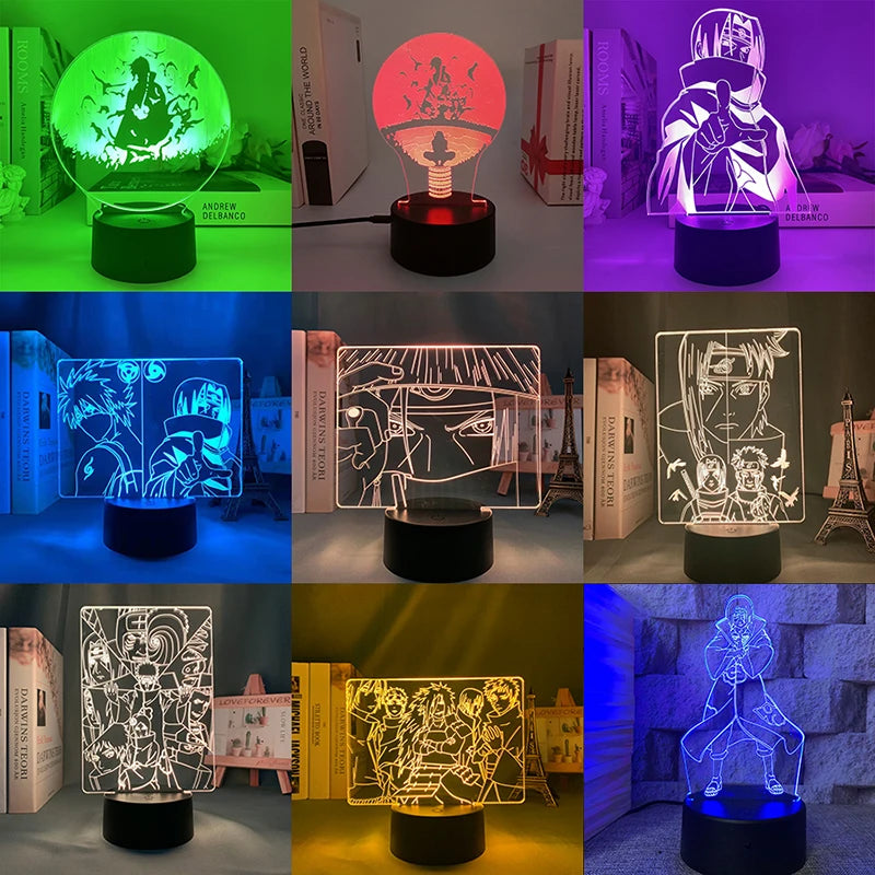 Anime Action Figure Multi-Style Night Light Collectable