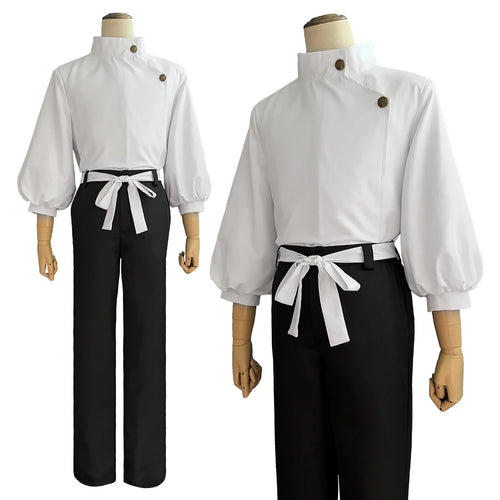 Anime Jujutsu Kaise Yuta Okkotsu Cosplay Costume and Wig