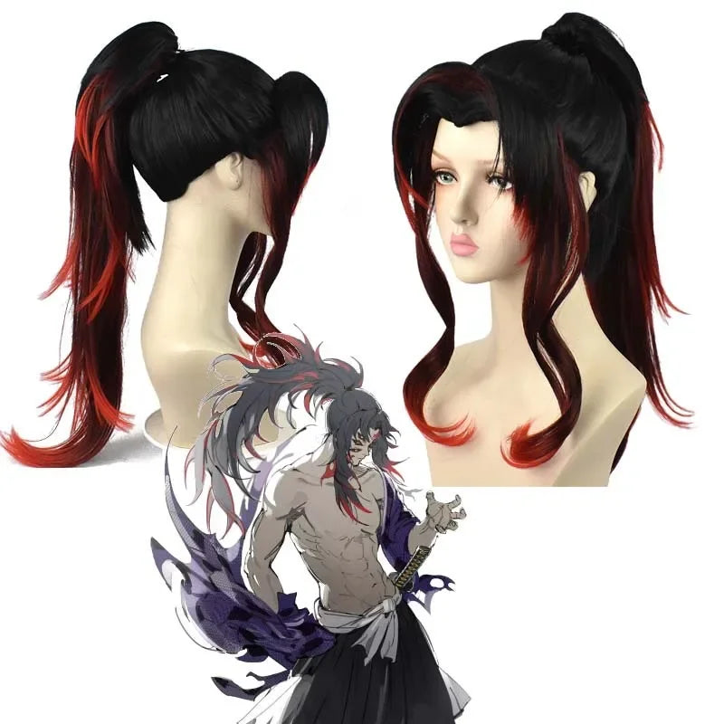 Anime Demon Slay Kokushibo Cosplay Costume