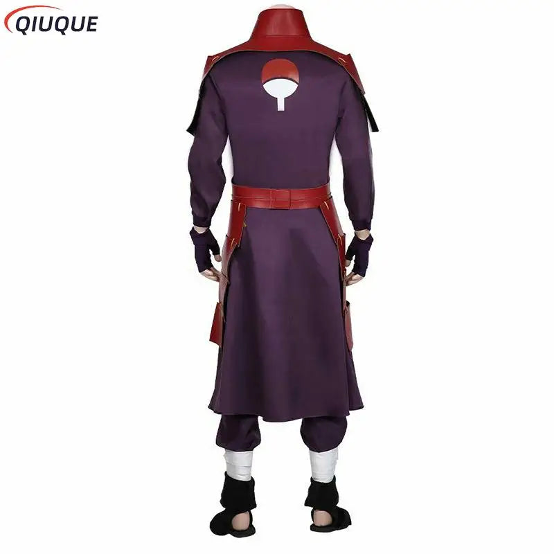 Anime Uchiha Madara Cosplay Costume with Shoes