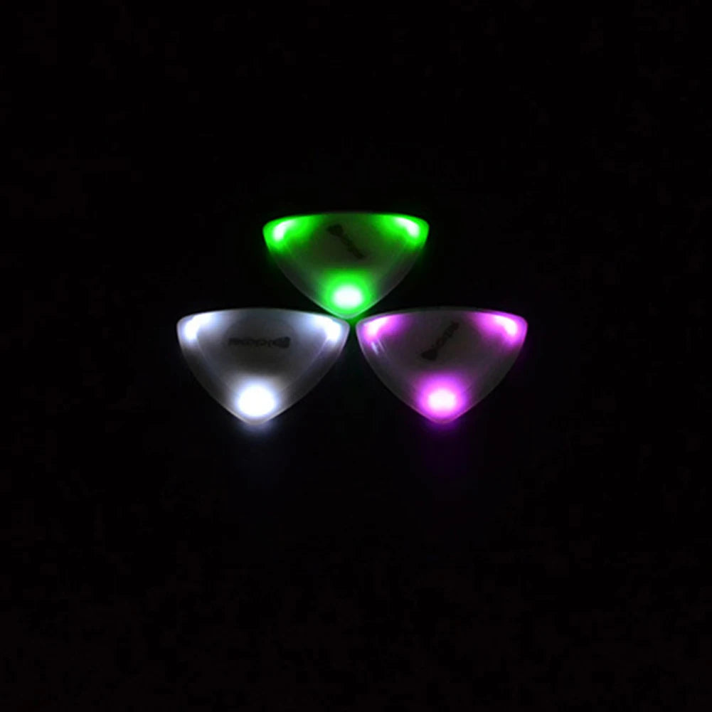 Xavi's 3pcs LED Glowing Guitar Pick Plectrum
