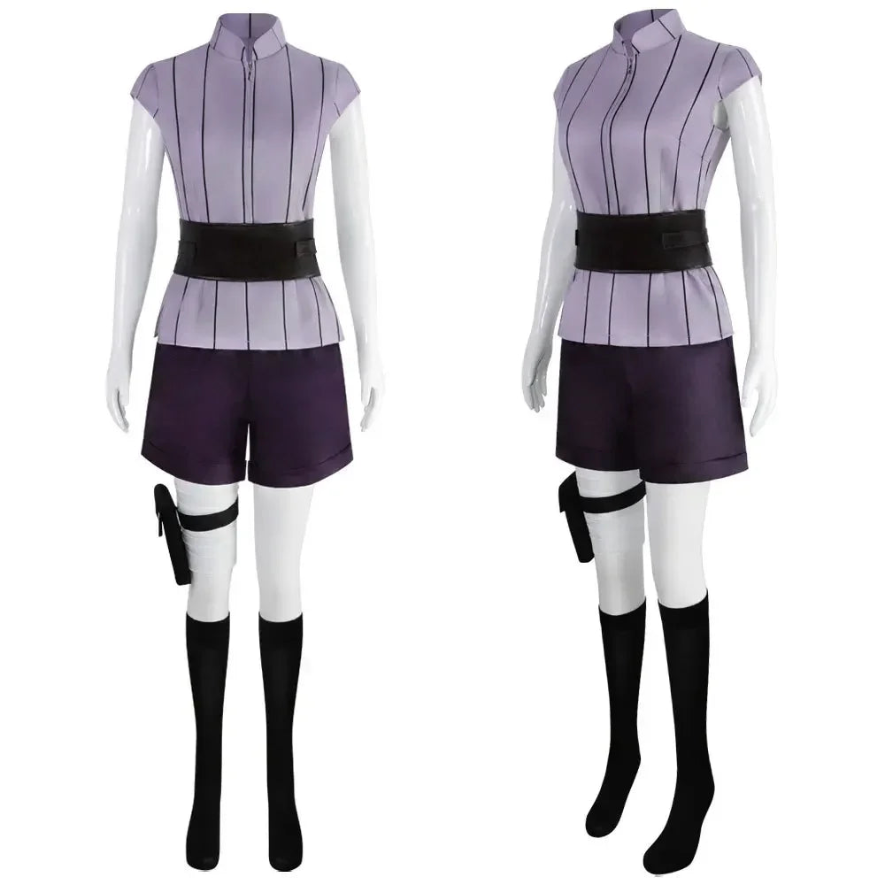 Hyuga Hinat Cosplay Costume with Wig