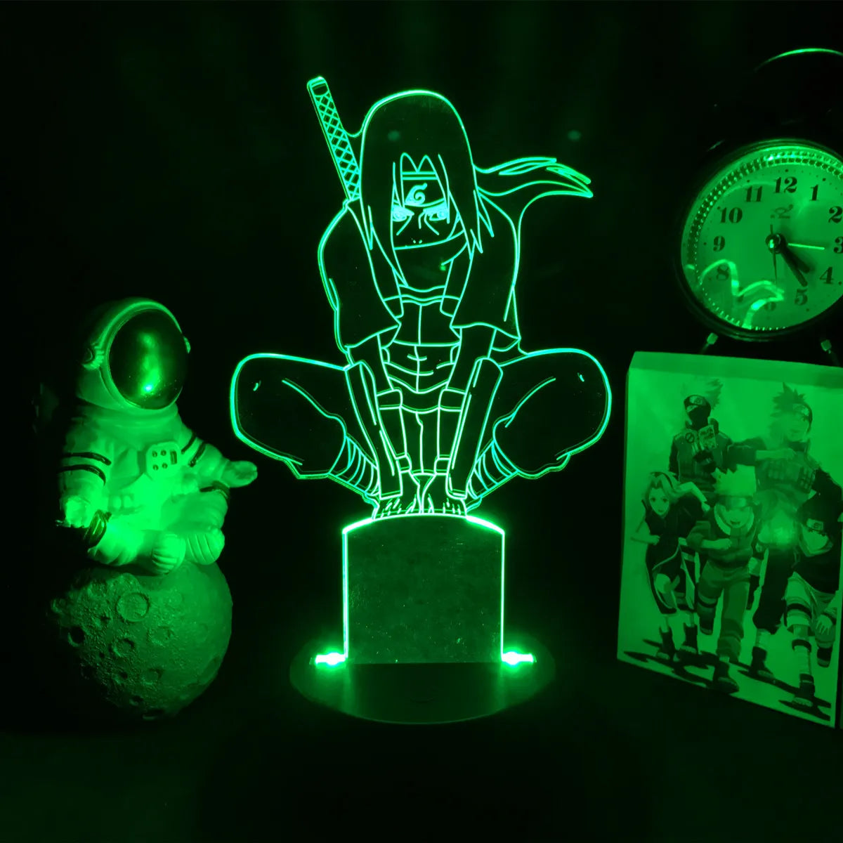 Anime Multi-Style Remote Control LED Night Light Acrylic Stand Figure Collectable