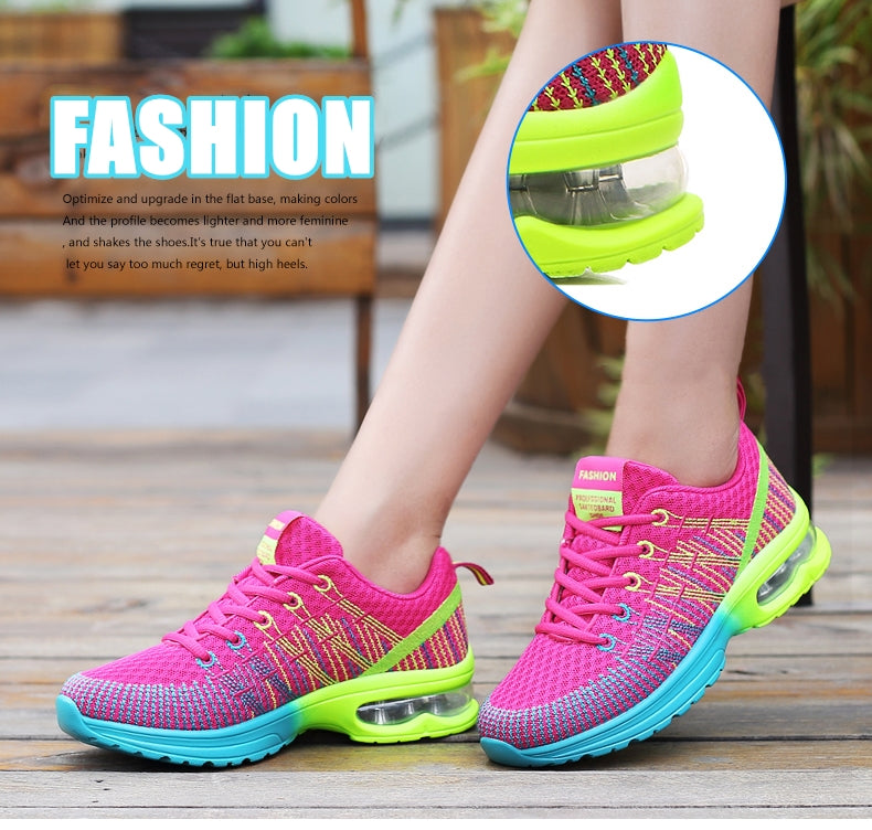 Vibrant Bamboo Infused Running Shoes for Women