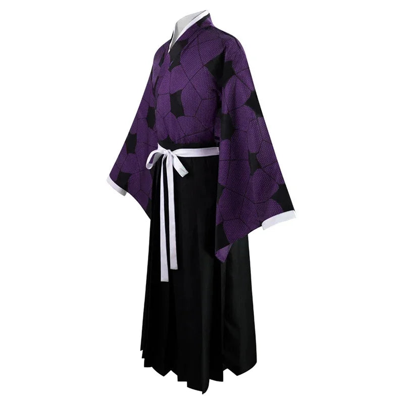 Anime Demon Slay Kokushibo Cosplay Costume