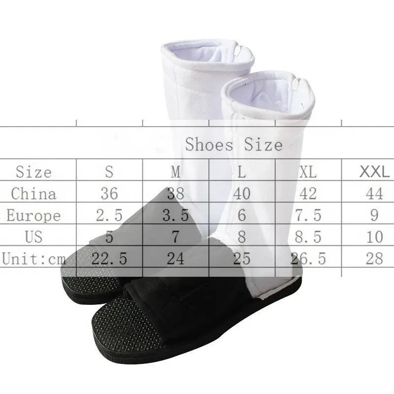 Detailed Akatsuki Anime Cosplay Costumes and Shoes