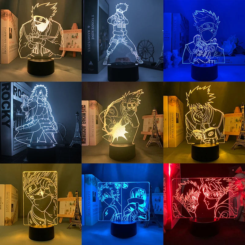 Anime Action Figure Multi-Style Night Light Collectable