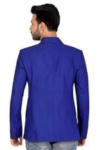 Trendy Royal Blue Blazer for Men