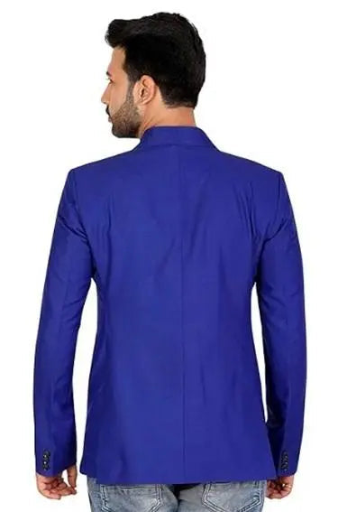Trendy Royal Blue Blazer for Men
