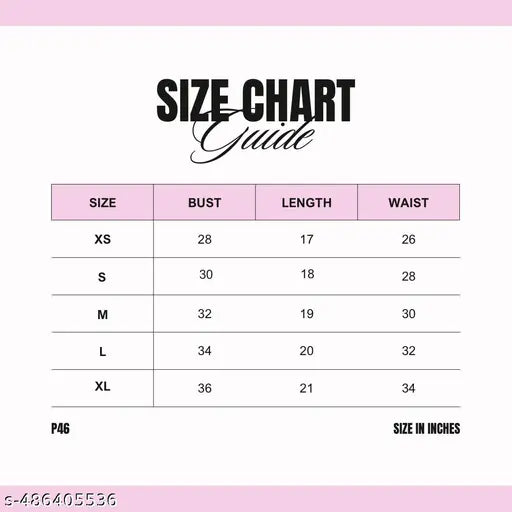 Women's Strapless Polyester Tube Top (Multi Variant)