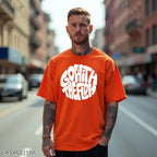 Basic Quality Oversized Go With the Flow Typography Unisex Tshirt