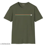 Basic Quality Indian Flag Trail by Jet Unisex T-shirt