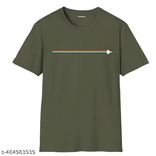 Basic Quality Indian Flag Trail by Jet Unisex T-shirt