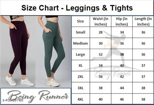 Gym Leggings Combo for Women (Multi Variant)