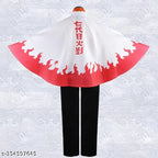 Anime Hokage Cloak Robe for Cosplay
