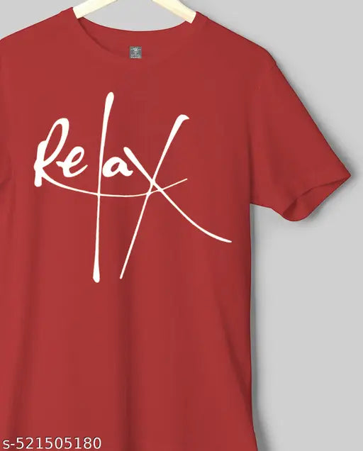 Basic Quality Relax Red Unisex T- Shirt