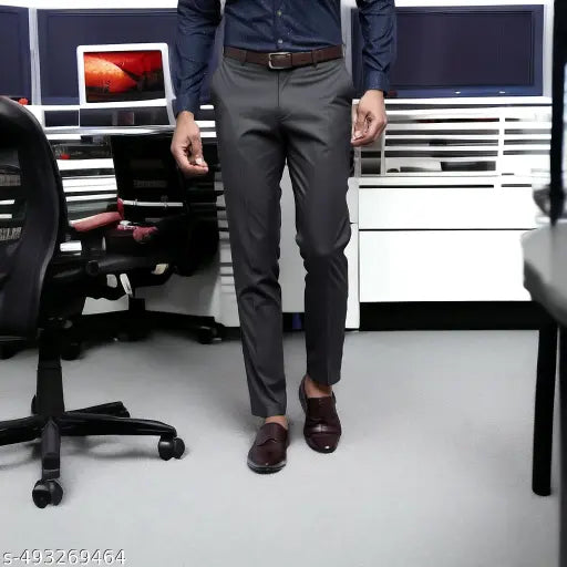 Premium Formal Trouser for Men (Khaki / Black / Cream)