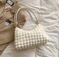 Stylish Fabric Bubble Shoulder Bag