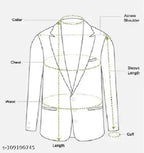 Trendy Sky Blue Blazer for Men