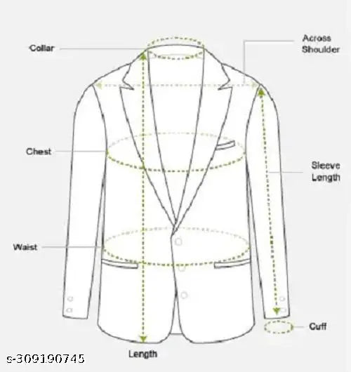 Trendy Sky Blue Blazer for Men