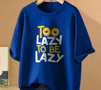 Basic Quality Don't Care and Too Lazy To Be Lazy Oversized Women's T-shirt Combo