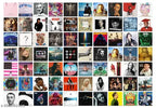 Aesthetic 70 Pcs Music Album Covers Poster Collage | 4 x 4 Inch