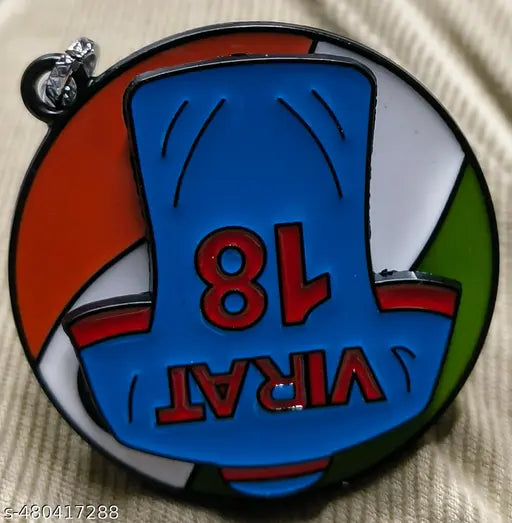 Indian Cricket Team Jersey Rotating Keychain (Multi Variant)