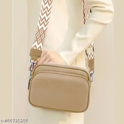 Small Crossbody Bag with Designer Guitar Strap