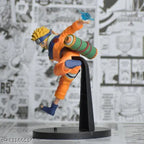 Anime Action Figure with Scroll and Rasen shuriken