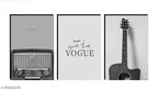Aesthetic Black and White Posters | Set of 3