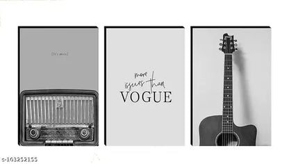 Aesthetic Black and White Posters | Set of 3