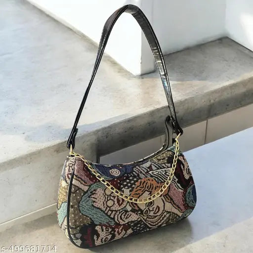 Eco-Friendly Jute Shoulder Bag