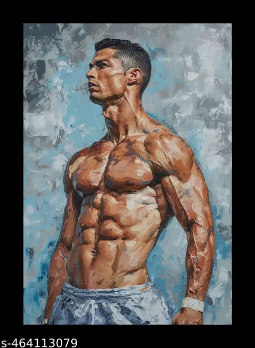 Christiano Ronaldo A4 Size Printed Photo Frame 9 x 14 Inch