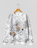 Basic Quality Trendy Anime Printed Luffy Gear 5 Sweatshirt